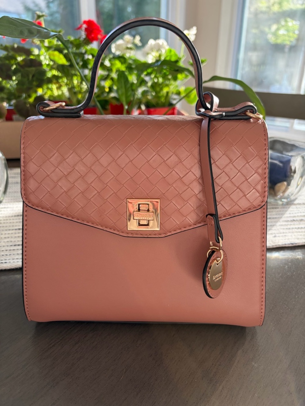 DUNE Handbag in Dusty Rose